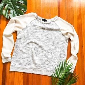 Anthropologie Sanctuary athleisure light sweater